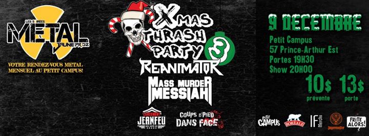 Reanimator, Mass Murder Messiah, JeanFeu, Coups d'pied dans face