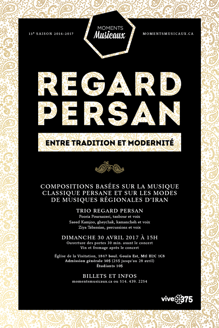 REGARD PERSAN, entre tradition et modernité