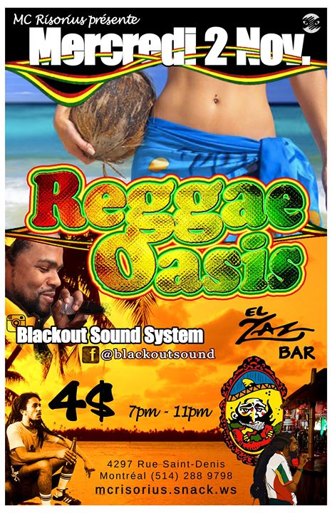 Reggae Oasis - Blackout Sound System