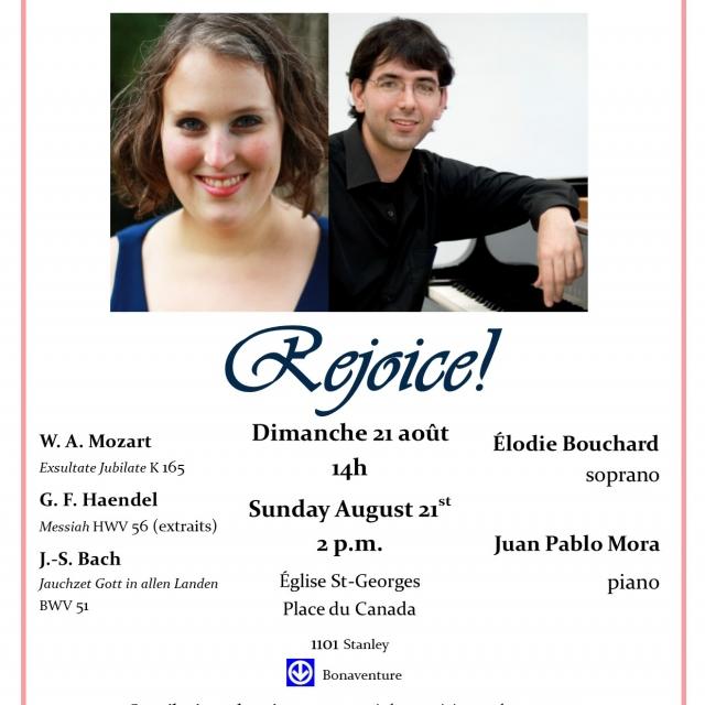 Rejoice! at l'Oasis Musicale at St. George's