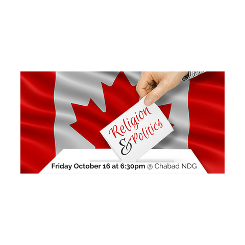 Religion & Politics Shabbat Dinner