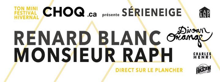 Renard Blanc & Monsieur Raph à Série Neige / soir #3