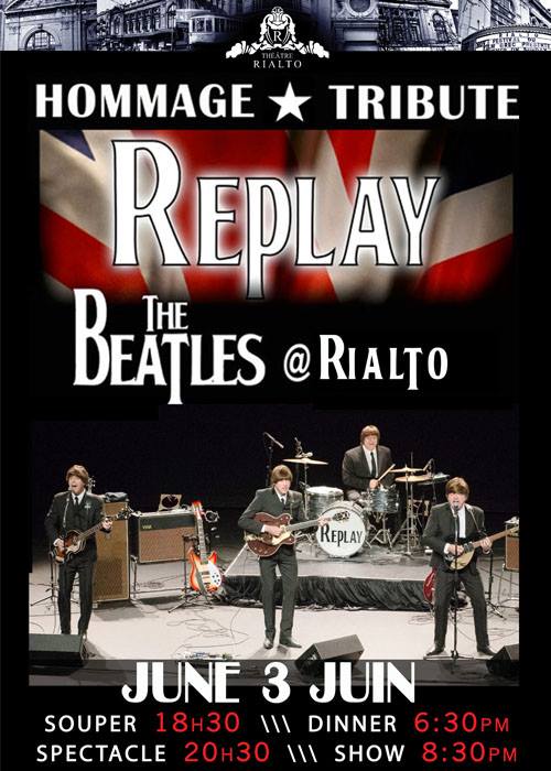 Replay The Beatle au Rialto!