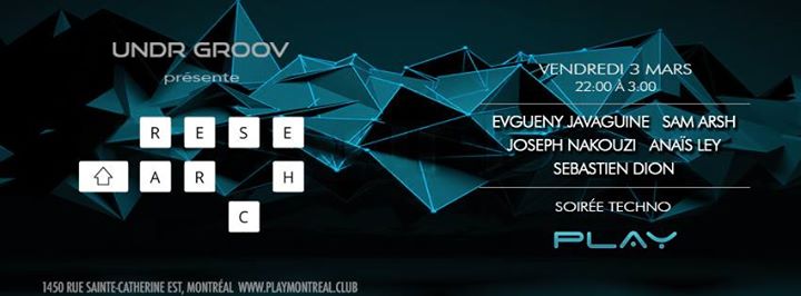 Research // Evgueny Jevaguine x Sam Arsh x Joseph Nakouzi x Anaïs Ley x Sebastien Dion