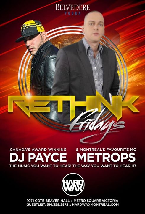 Rethink Fridays At Hardwax Montreal