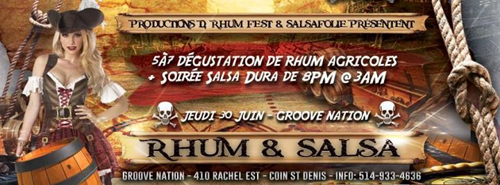 Rhum & Salsa Dégustation de Rhums Agricoles et Soirée Salsa Dura