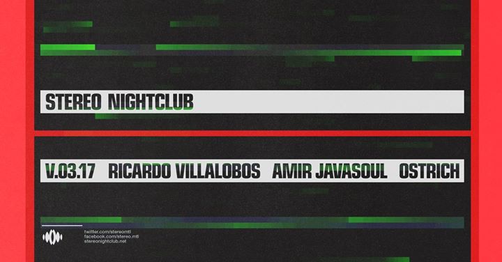 Ricardo Villalobos / Amir Javasoul / Ostrich