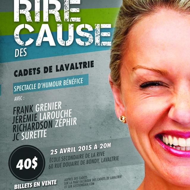 Rire pour la cause des cadets de Lavaltrie