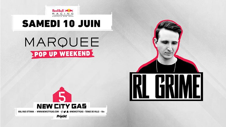 RL Grime – Marquee Pop Up - Grand Prix 2017