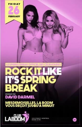 Rock it Like It's Spring Break