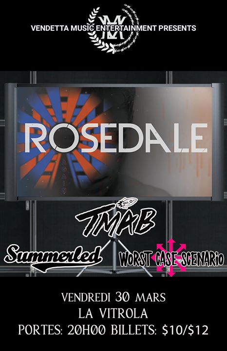 Rosedale, The Moon and Back, Summerled, Worst Case Scenario