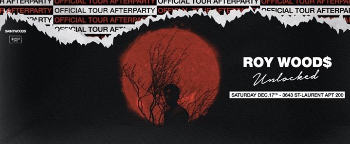 Roy Wood$ (Ovo Sound) Afterparty - December 17th - Apt200