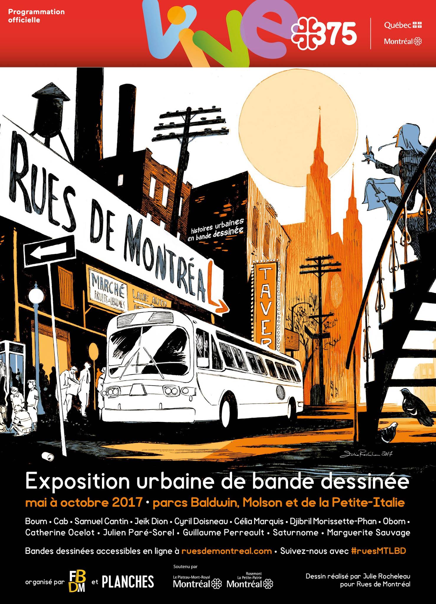 Rues de Montréal - Histoires urbaines en bande dessinée