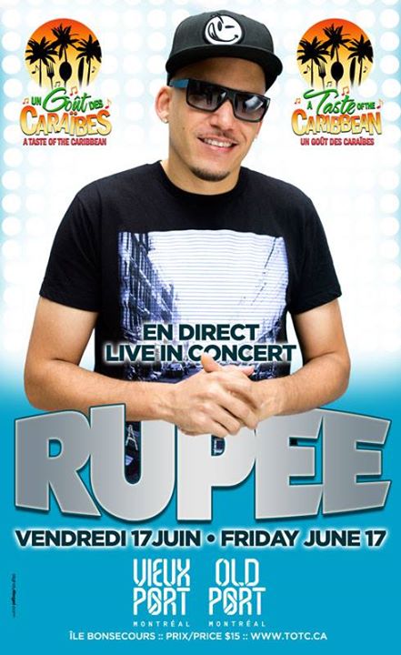 RUPPE live in Montreal at The Taste Of The Caribbean Festival