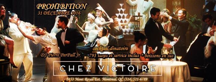 Réveillon 2017 Chez Victoire