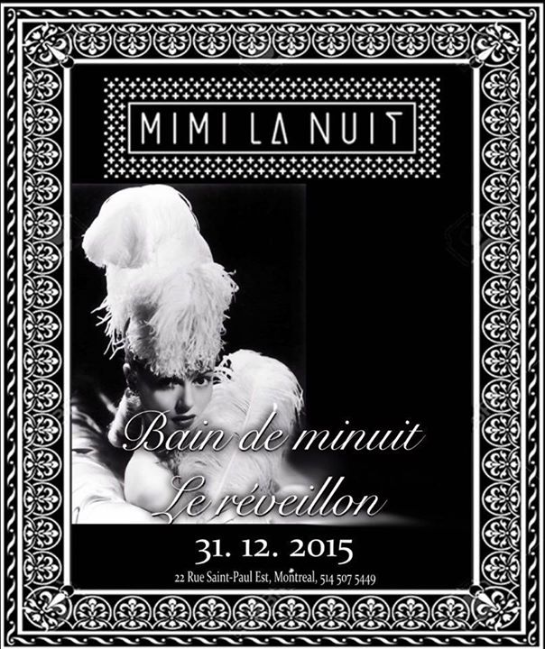 RÉVEILLON DU JOUR DE L'AN AU MIMI LA NUIT