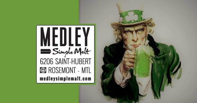 Saint-Patrick au Medley Simple Malt