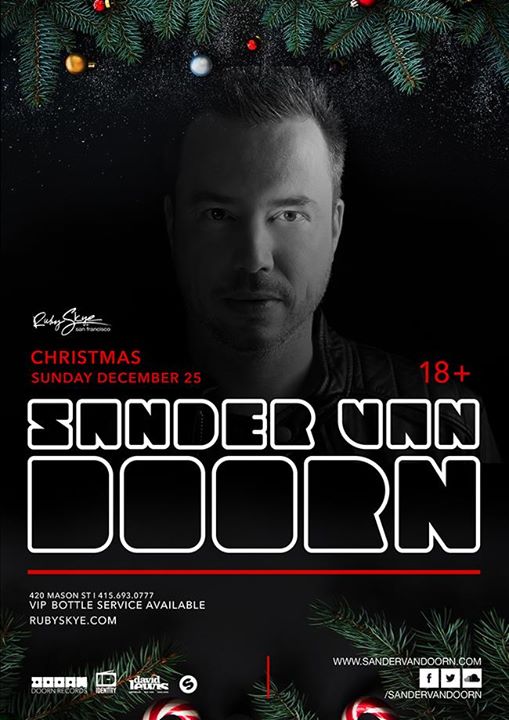 Sander Van Doorn [Christmas Day] (18+)