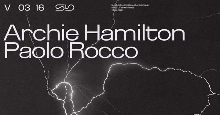 Sb: Archie Hamilton / Paolo Rocco