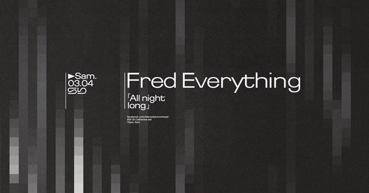 Sb : Fred Everything (All Night Long)