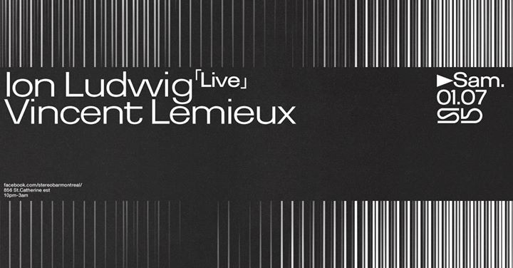 Sb : Ion Ludwig (live) - Vincent Lemieux