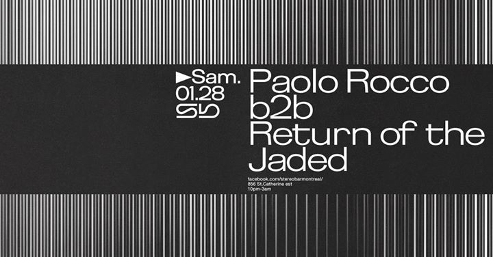 Sb : Paolo Rocco b2b Return of the Jaded