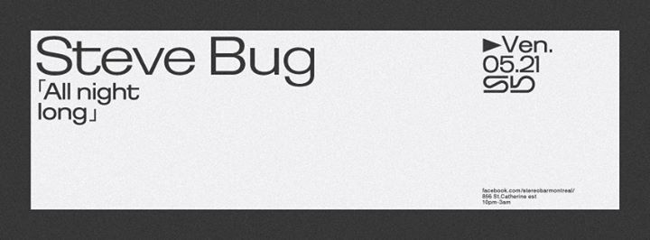 Sb :: Steve Bug [All Night Long]
