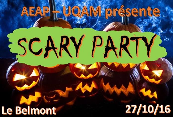 Scary Party at Le Belmont
