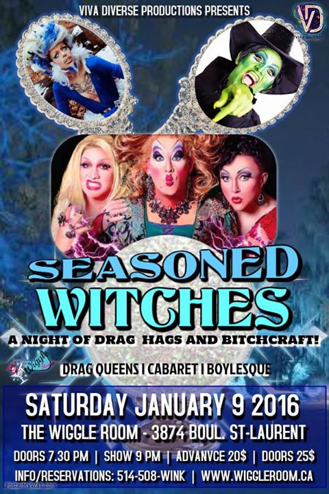 Seasoned Witches: A Night of Drag Hags & Bitchcraft!