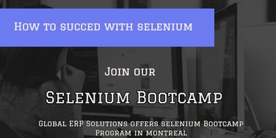  Selenium Bootcamp in Montreal 