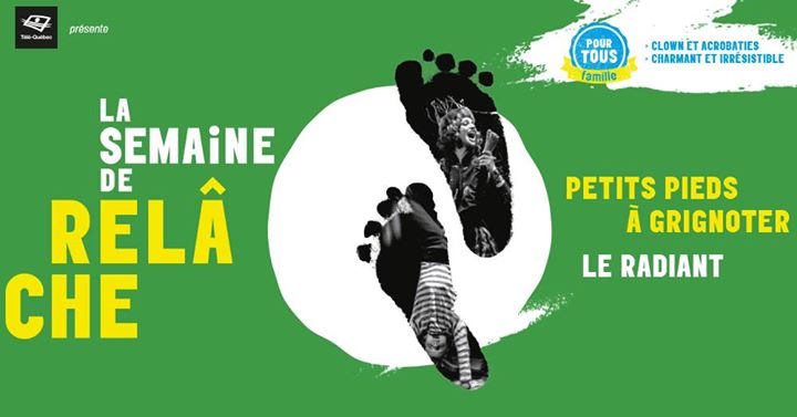 Semaine de relâche - Petits pieds à grignoter