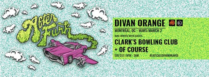 Série Last-Call Divan Orange // After Funk + invités!