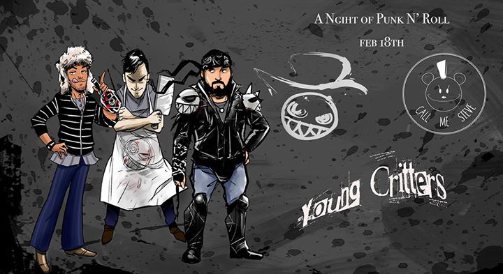 Set if off 2017 w/ Psychocide, Young Critters and Call Me Steve