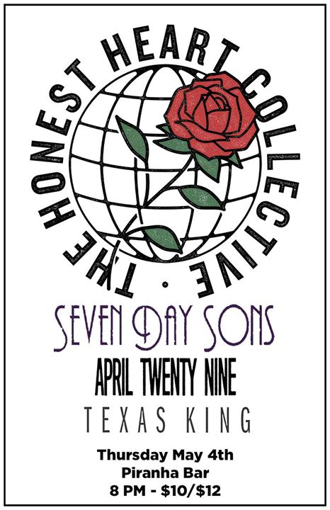 Seven Day Sons, The Honest Heart Collective, April Twenty Nine