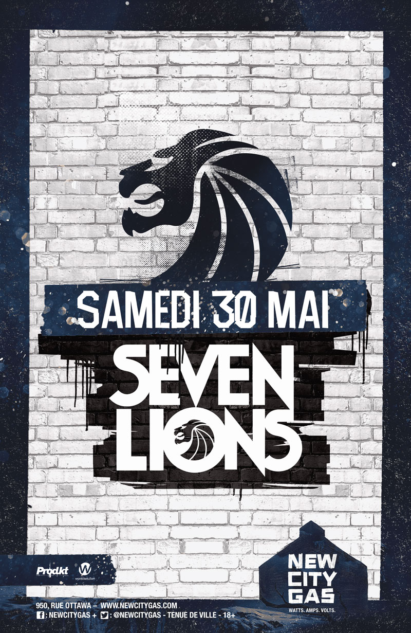 Seven Lions au New City Gas | Samedi 30 Mai