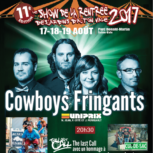 Show de la rentrée - Cowboys Fringants