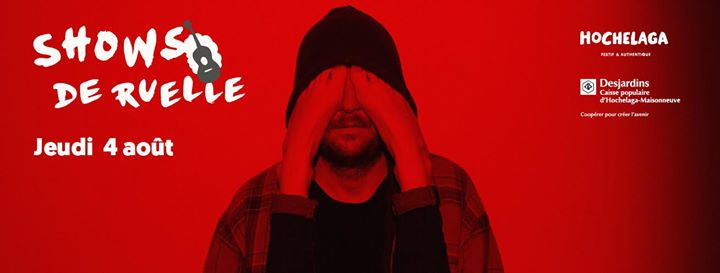 Shows de ruelle - Bernard Adamus