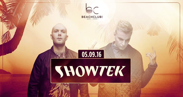 Showtek - Beachclub - 05.09.2016
