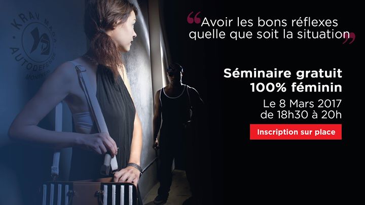 Séminaire autodéfense 100% féminin