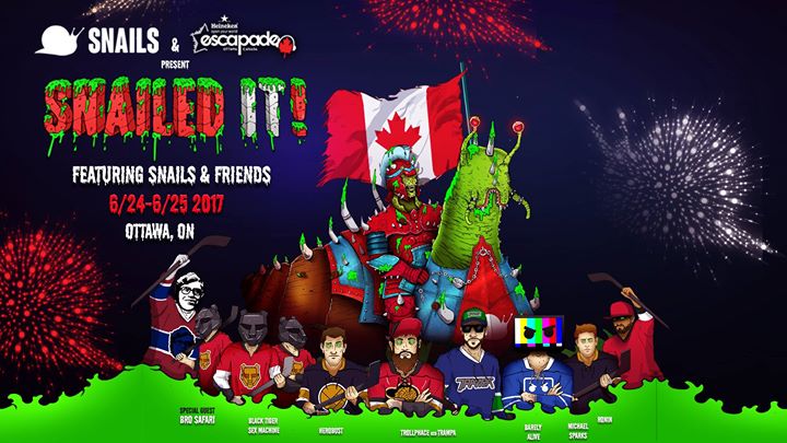 Snailed It! at Escapade w/ Snails & Friends