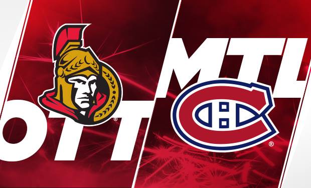 Sénateurs vs Canadiens