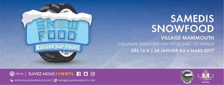SnowFood - Cuisine de rue sur glace