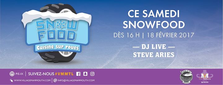 Snowfood - Cuisine de rue sur glace