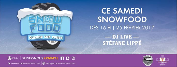Snowfood - Cuisine de rue sur glace