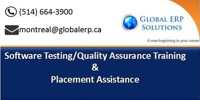 Software Testing and Quality Assurance(QA) Training - Montreal - Information Session