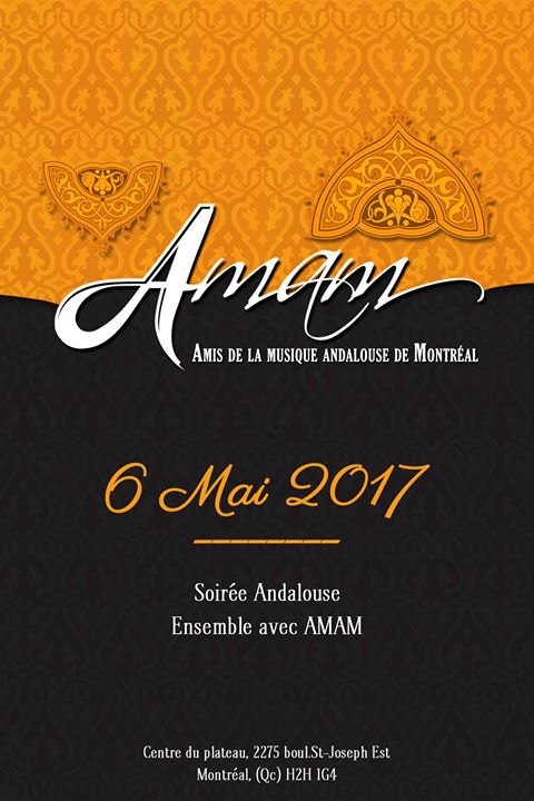 Soirée Andalouse_Ensemble avec AMAM