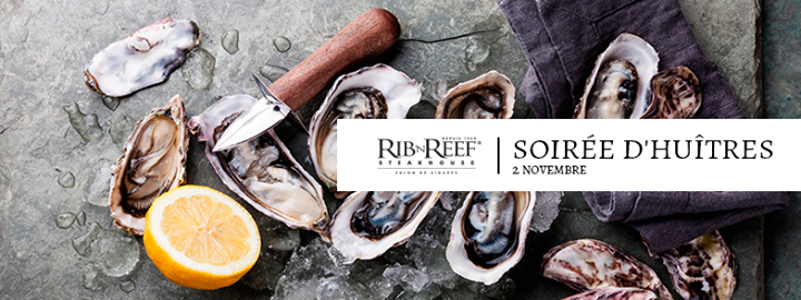 Soirée d'huîtres annuelle / Mercredi 2 novembre