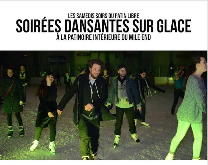 Soirée dansante sur glace