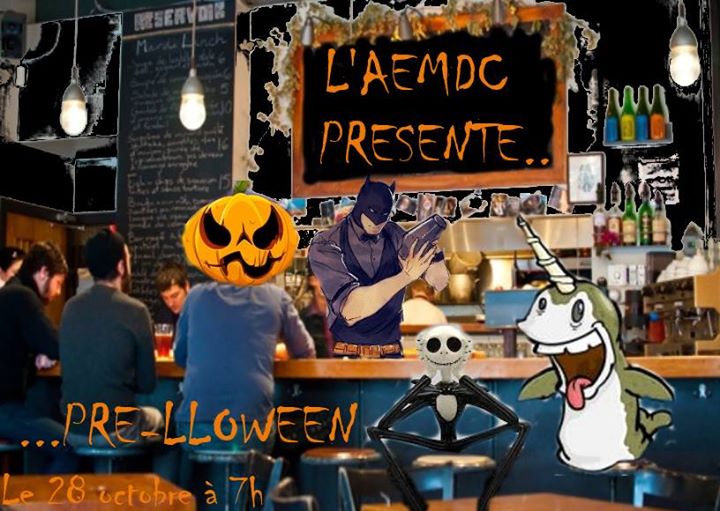 Soirée de Pré-Halloween de l'AéMDC