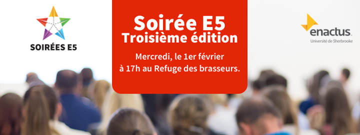 Soirée E5 - Troisième édition